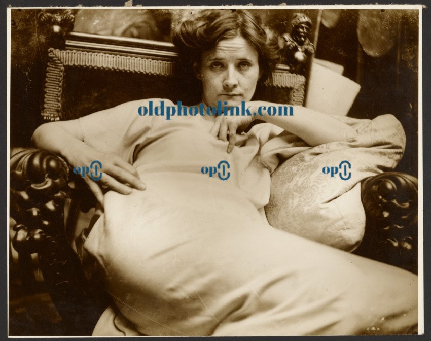 Female Model in an Armchair, Paris 1903