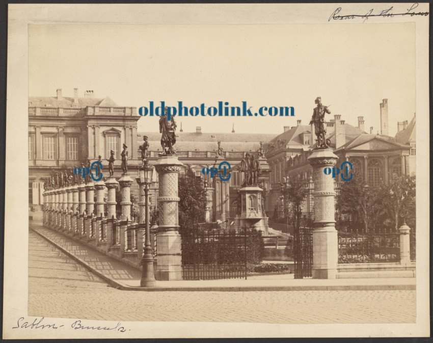 Petit Sablon Square, Brussels 1879