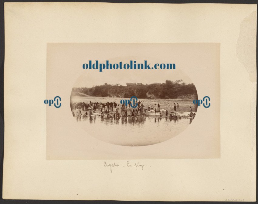 Cuiaba, la playa 1884