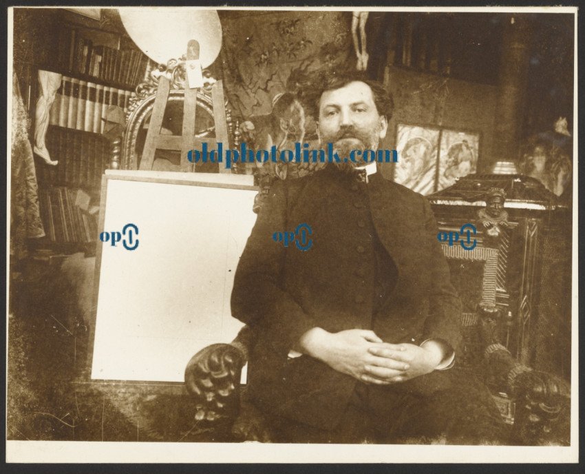 Self Portrait of Alphonse Marie Mucha 1900