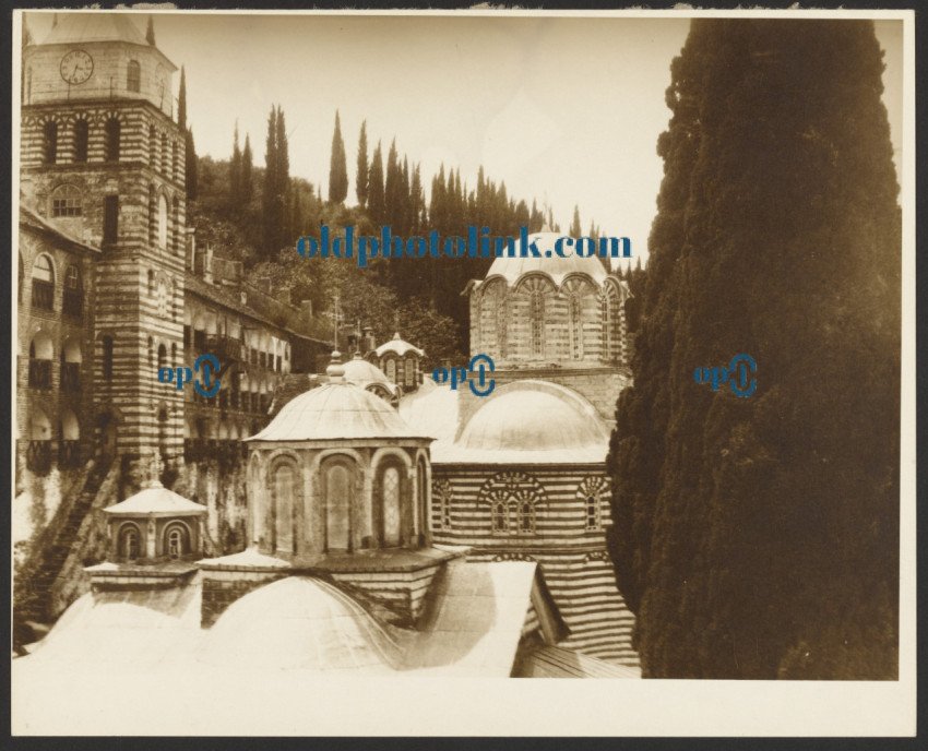 Chiliándari Monastery, Mount Athos 1924