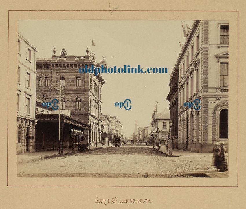 George Street Looking South 1880