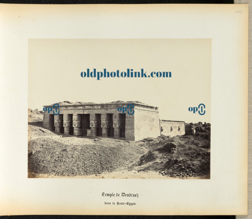 Denderah Temple 1860