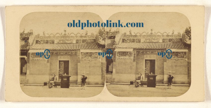 Temple in Canton 1861