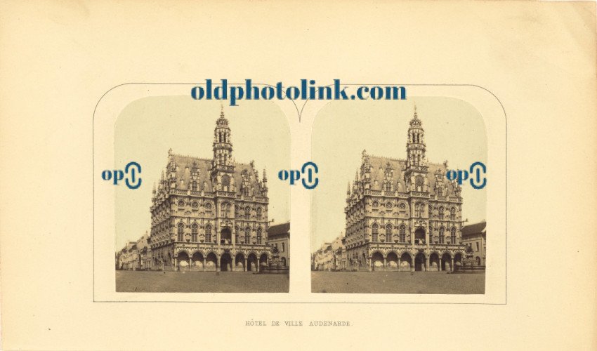 Hôtel de Ville, Audenarde 1859