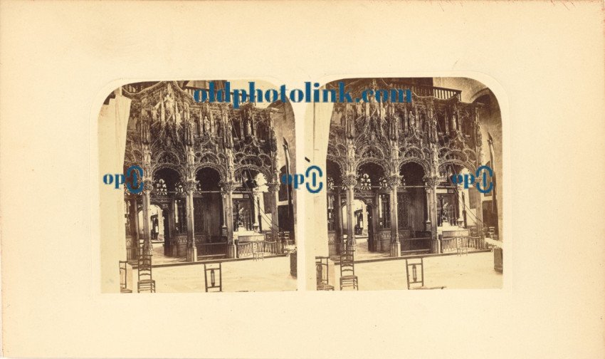 Rood screen, at Dixmude 1859