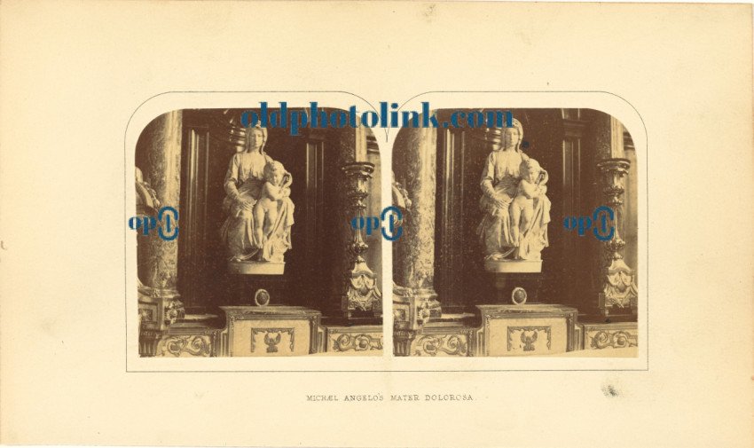 Michael Angelo's Mater Dolorosa 1859