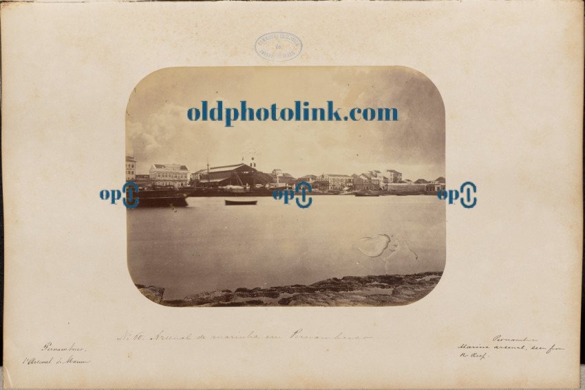 Navy Arsenal in Pernambuco 1875