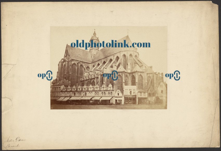 Notre Dame, Brussels 1862