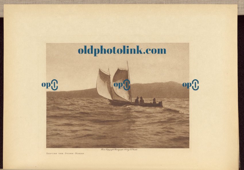 Before the Storm   Makah 1915