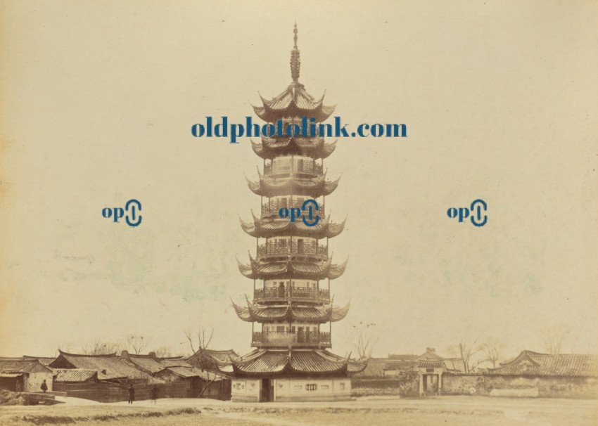 Pagoda, Shanghai 1890