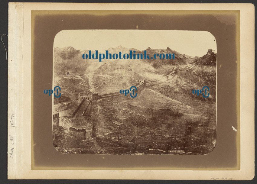 Great Wall of China 1870