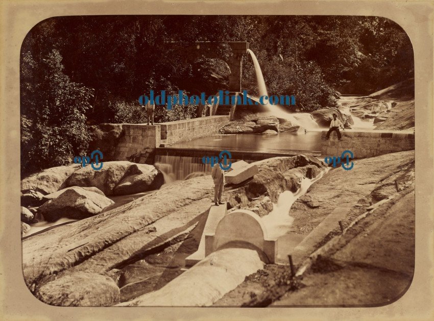 Water Supply Works for Rio de Janeiro, Dam on the Santo Antonio River, and Water from the Nery Waterfall Canalized 1877