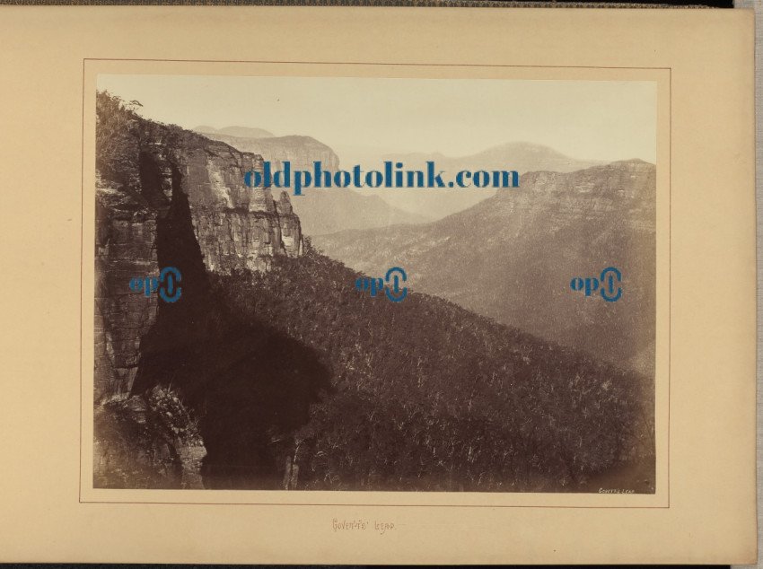 Govetts' Leap 1880