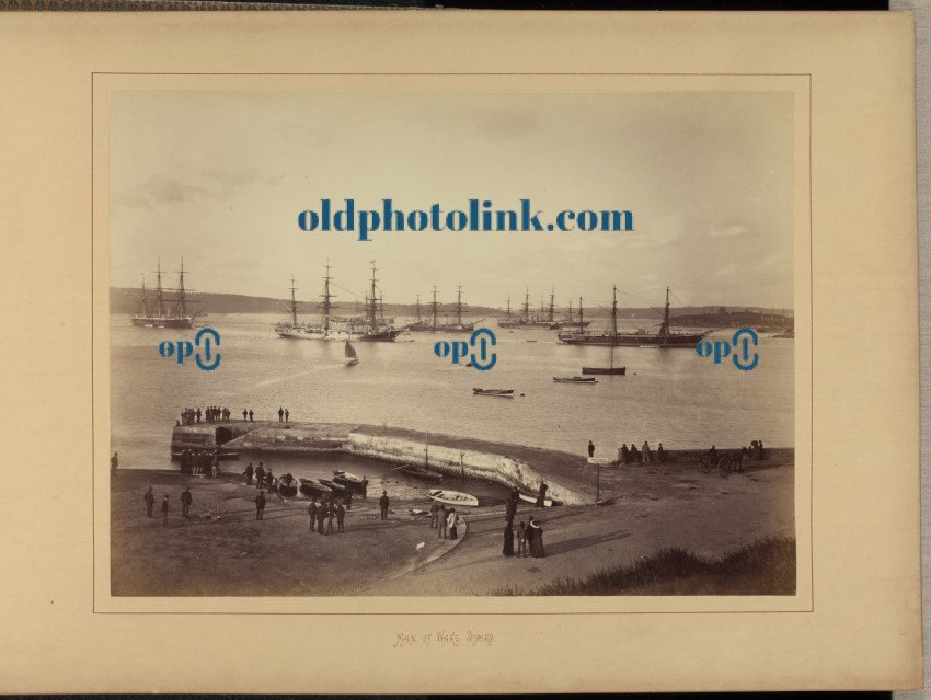 Man of War's Stairs 1881