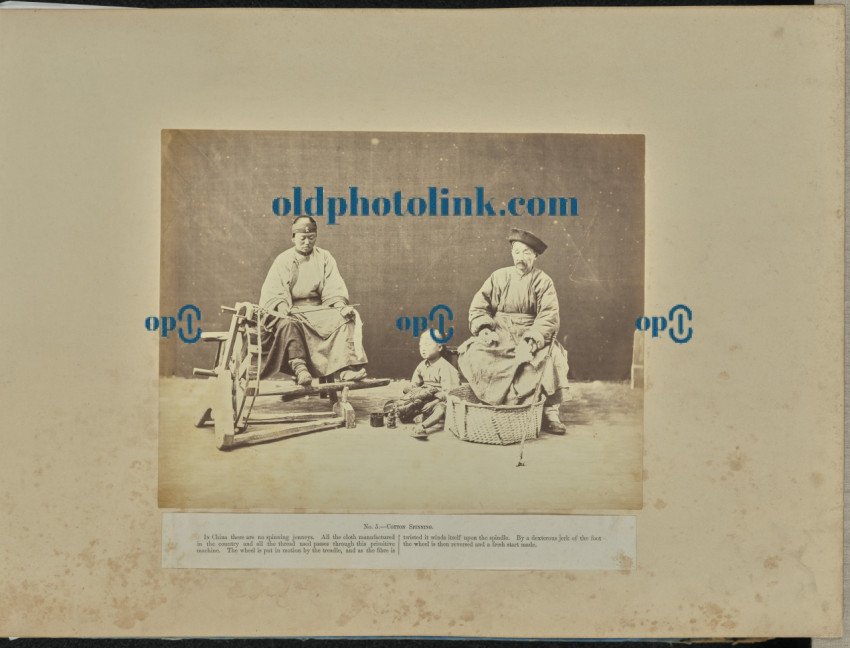 Cotton Spinning machines 1870