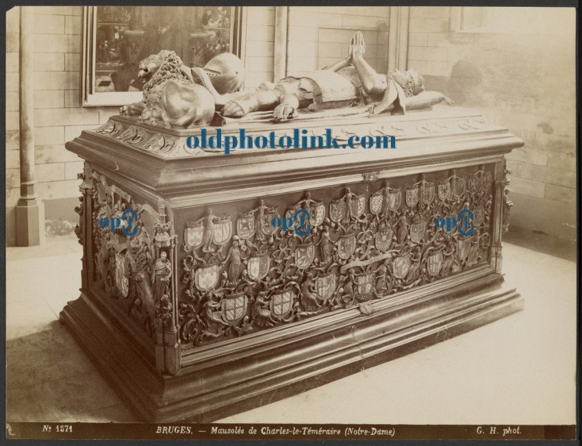 Bruges   Mausolée de Charles le Téméraire (Notre Dame) 1856