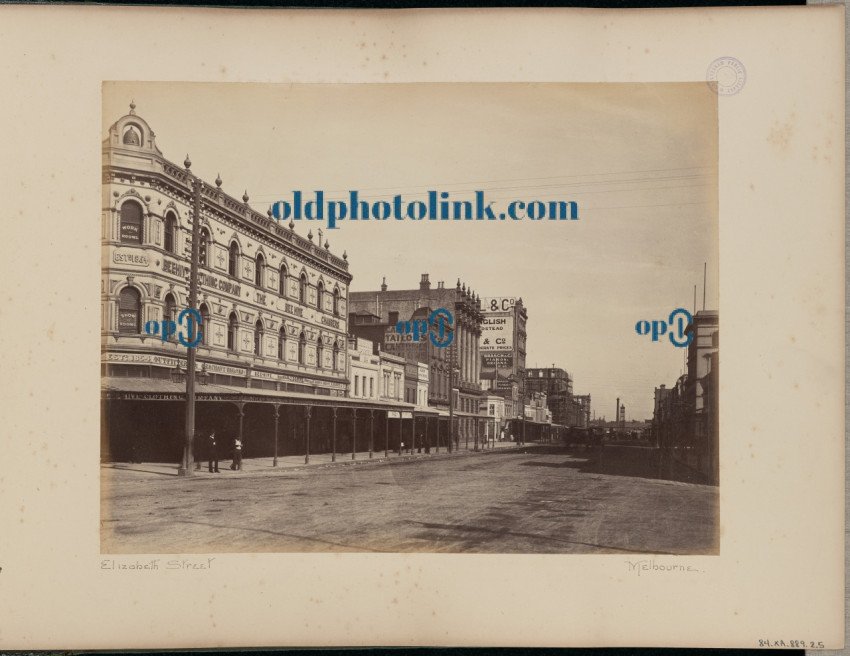 Elizabeth Street 1887