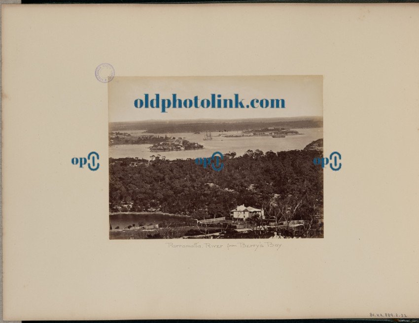 Parramatta River from Berry's Bay 1887