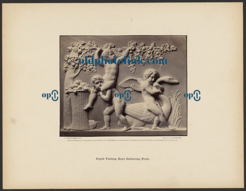 Cupid Visiting Boys Gathering Fruit 1863