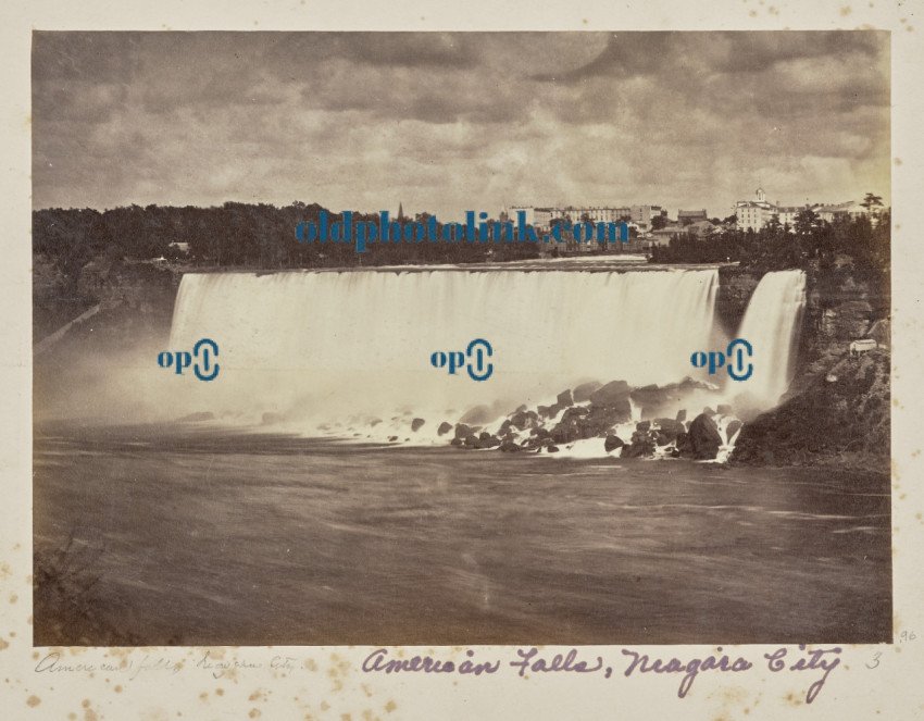 American Falls, Niagara City 1861
