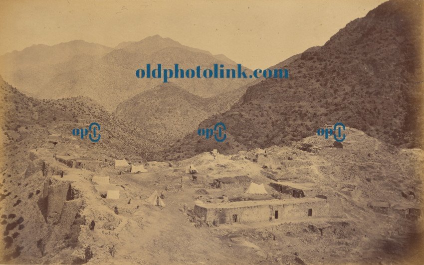 Interior of Fort Ali Musjid, looking towards Kuta Kushta 1878