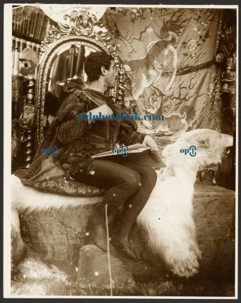 Male Model for the Masthead of the Journal 1899