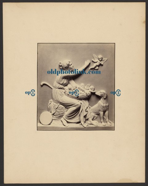 Shepherdess with a Nest of Cupids 1863