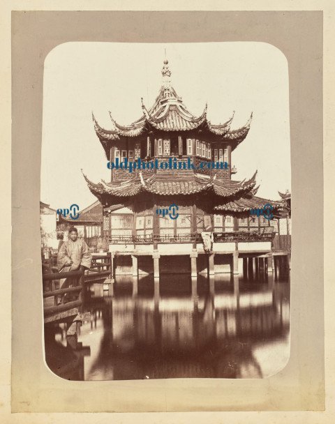 Huxinting Teahouse, Shanghai  1870