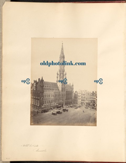 Hotel de Ville, Brussels 1850