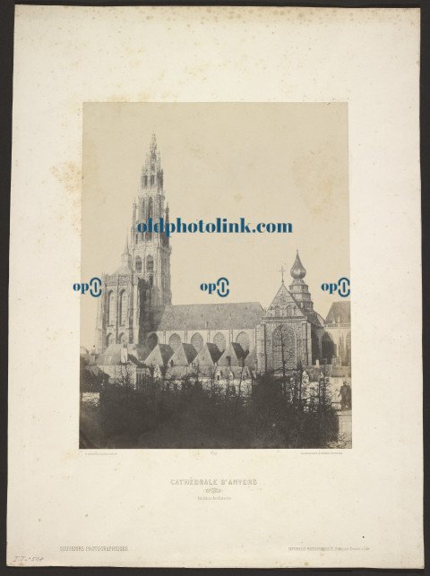 Cathedrale d'Anvers 1853