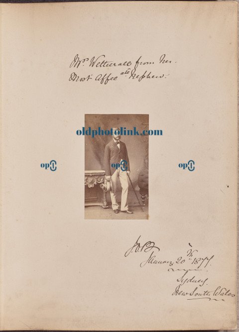 Portrait of young man 1876