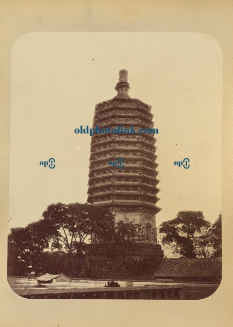 Pagoda, Peking 1870