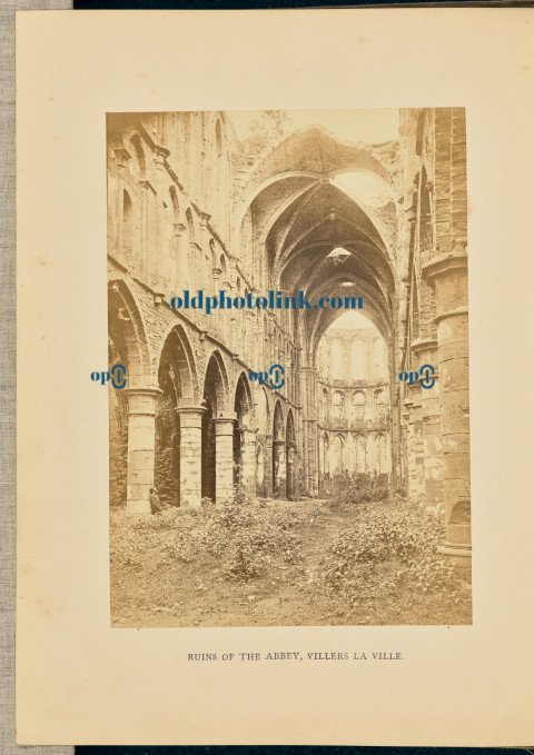 Ruins of the Abbey, Villers La Ville 1866