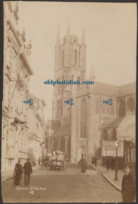 Gand   St  Bavon 1885