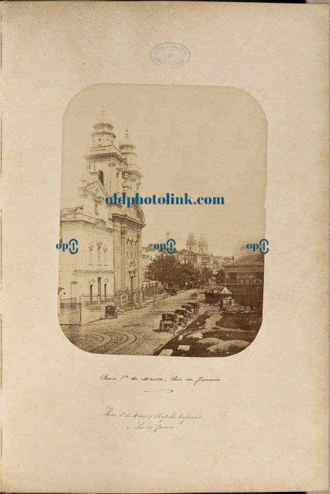 Rua 1º de Marco, Rio de Janeiro 1870