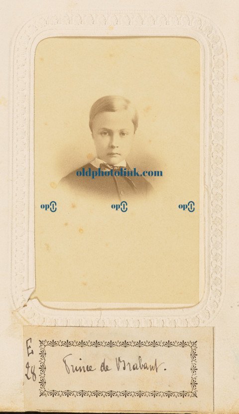 The Prince of Brabant 1865