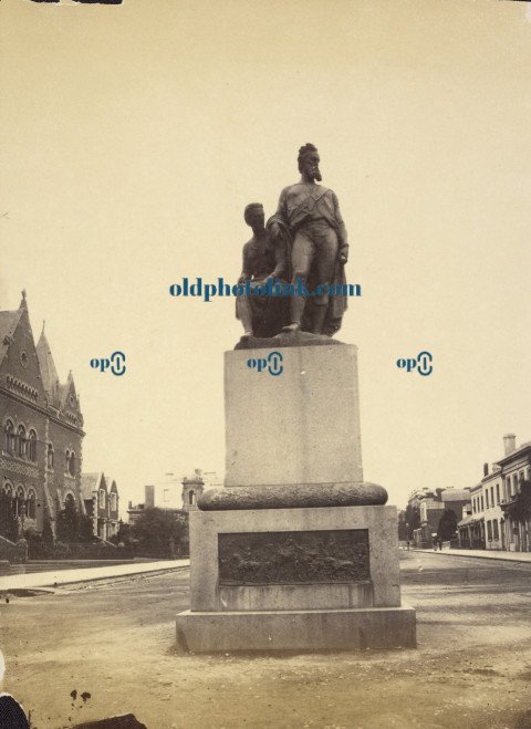 Burke and Wills Monument, Melbourne 1867