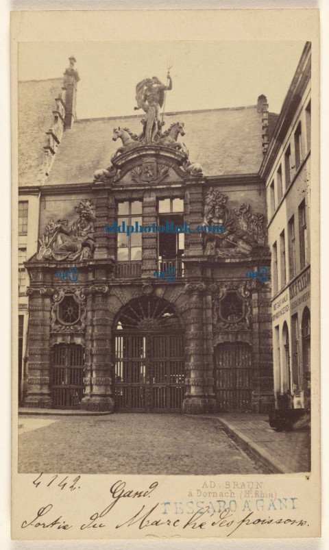 Ghent Exit from the Fish Market 1865